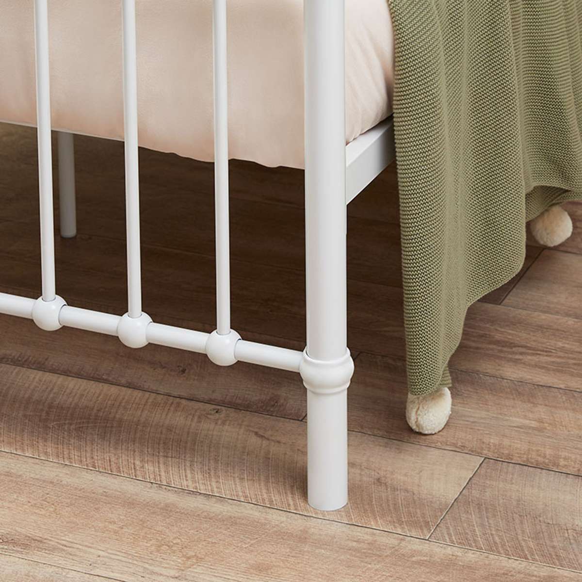 Sonata Bed - King Single - White - Image 9