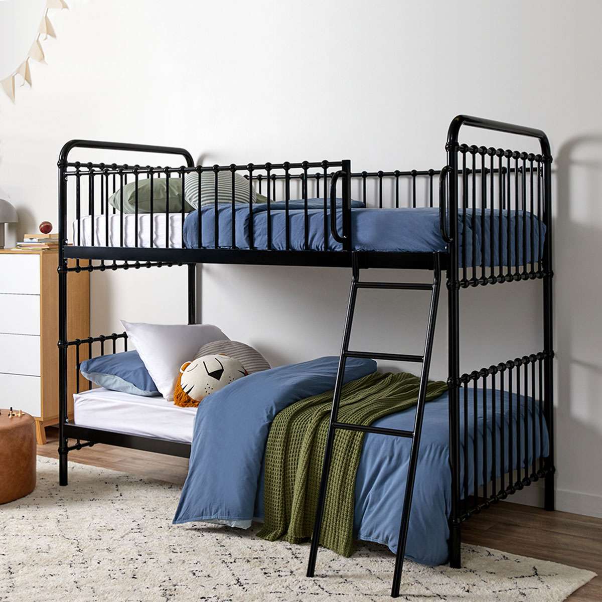 Sonata Bunk Bed - Black - Image 3