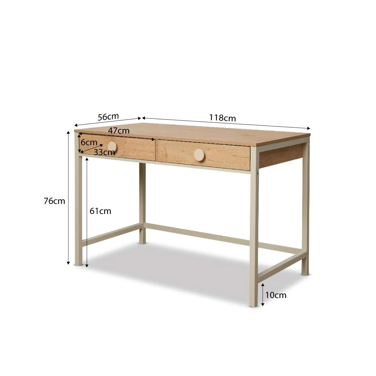 Spotty Desk - Cream - Image 6