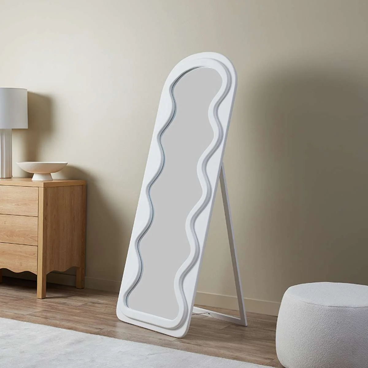 Squiggle Solid Wood Mirror - Image 3