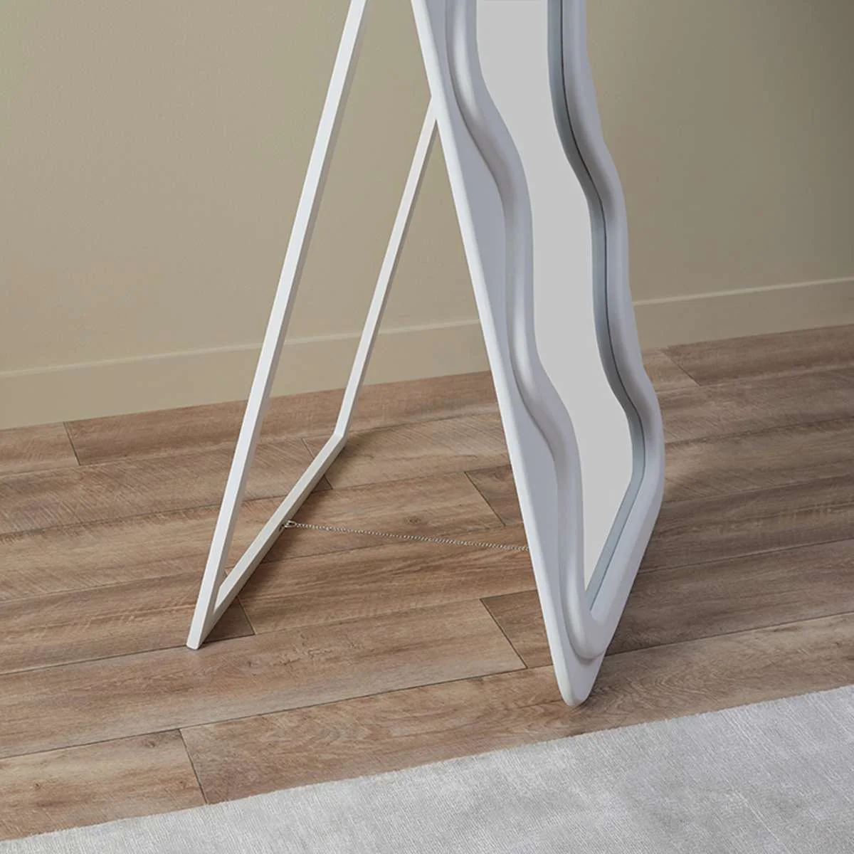 Squiggle Solid Wood Mirror - Image 6