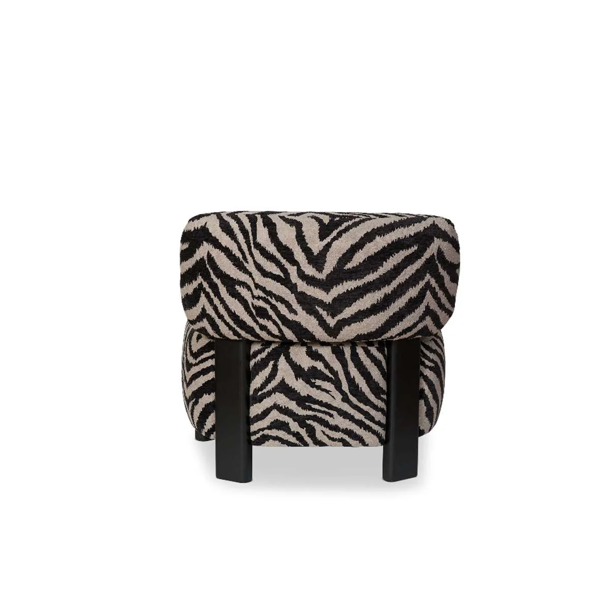 Ted Zebra Occasional Chair - Natural/Black - Image 9
