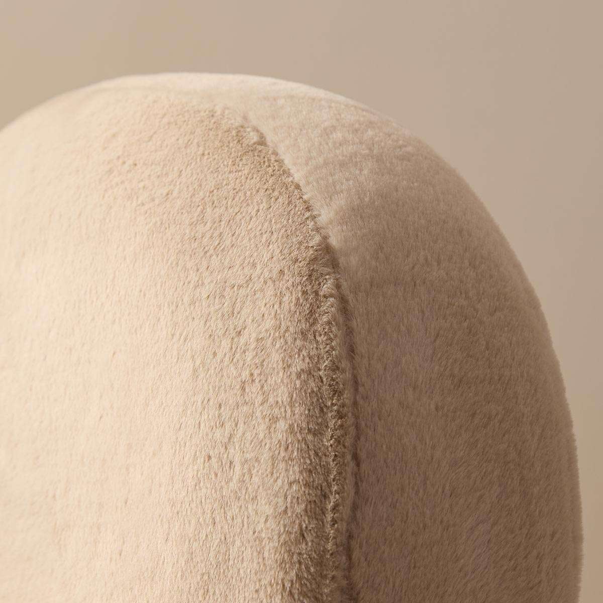 Teddy Bear Swivel Chair - Cream - Image 6