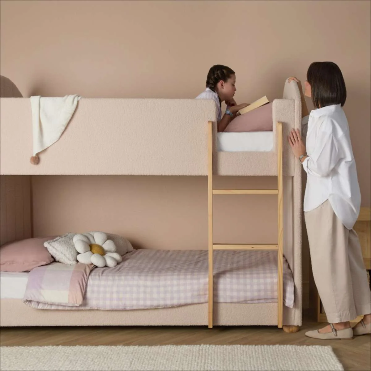 Teddy Bunk Bed - Beige - Image 6