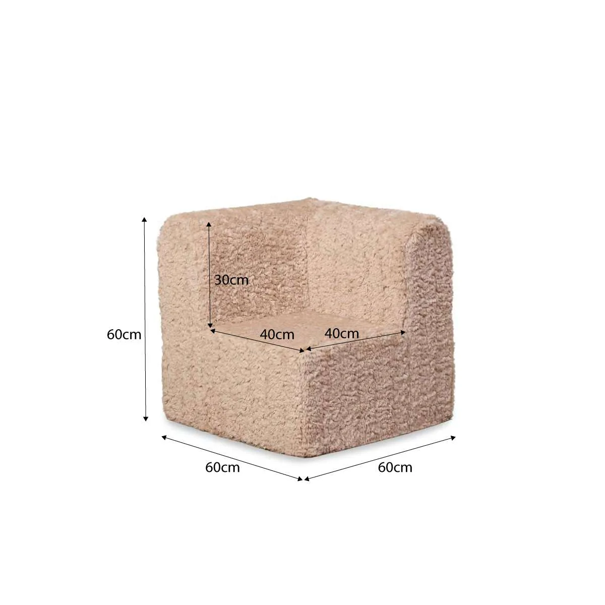 The Mini Chill Corner Lounge - Beige - Image 12