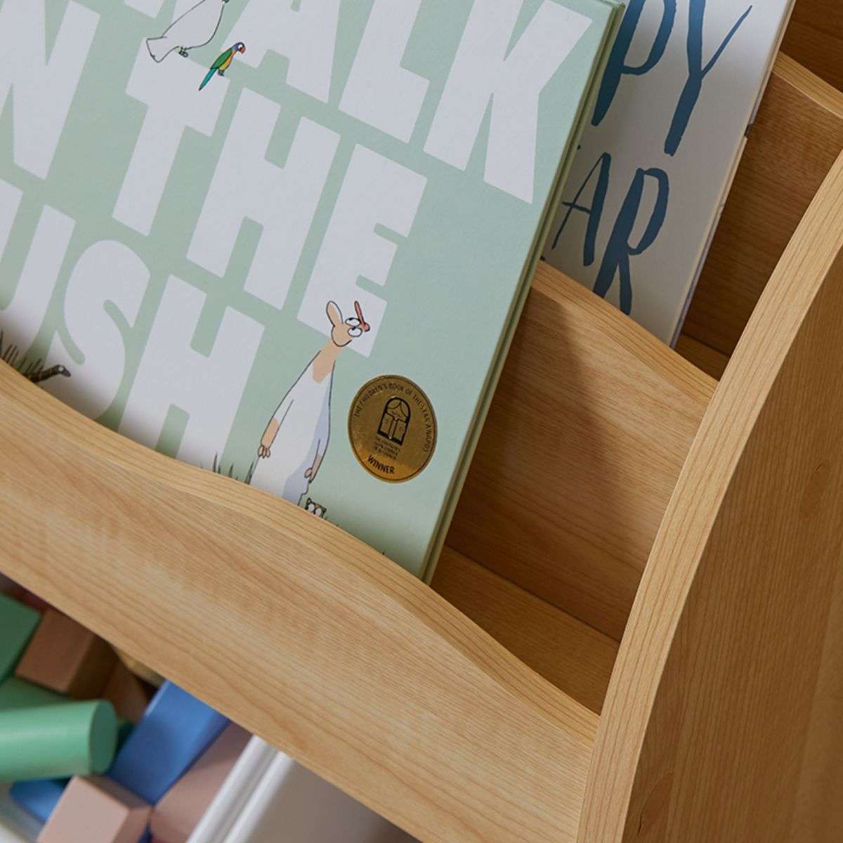 Theo Kids Bookshelf and Tub Organiser - Image 7