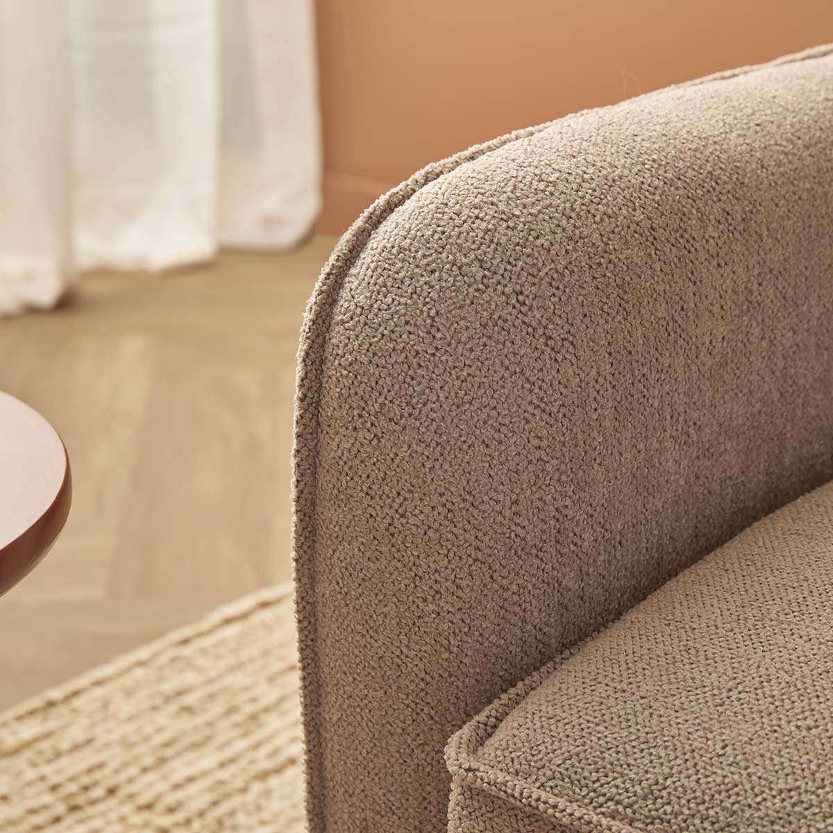 Tobie 2 Seater Sofa Bed - Natural - Image 9