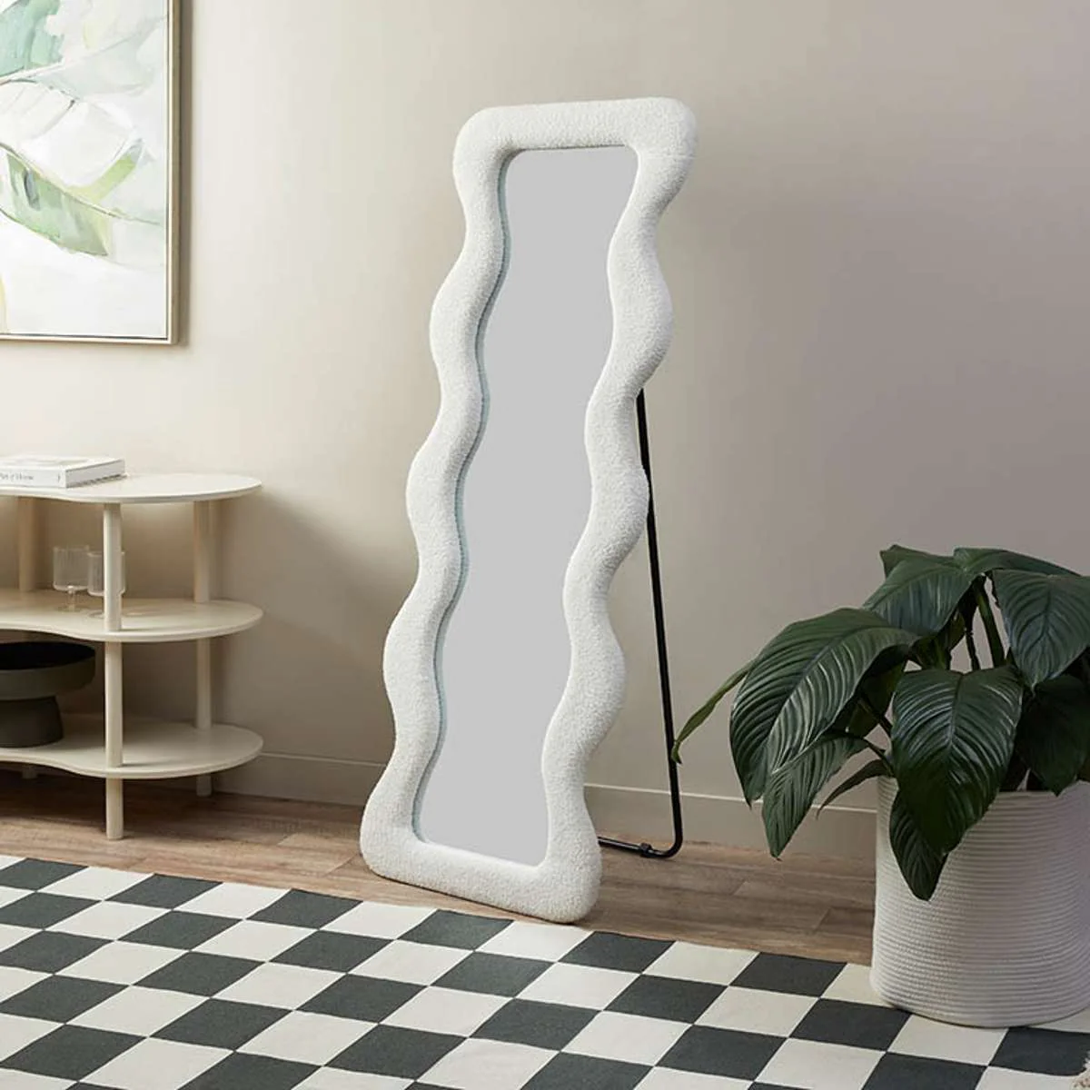 Wiggly Mirror - White Teddy - Image 4