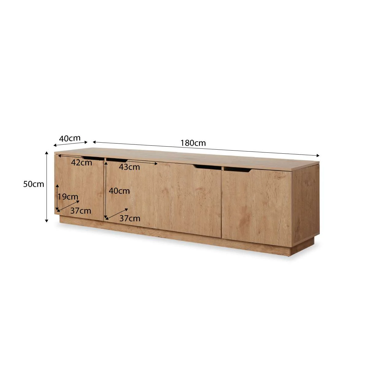 Zack Entertainment Unit - Natural - Image 8