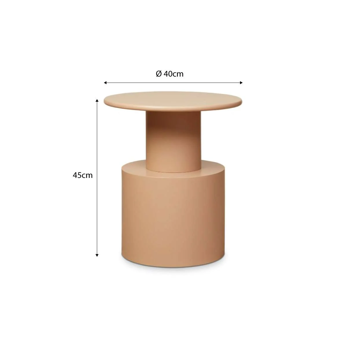Zayne Side Table - Caramel - Image 8
