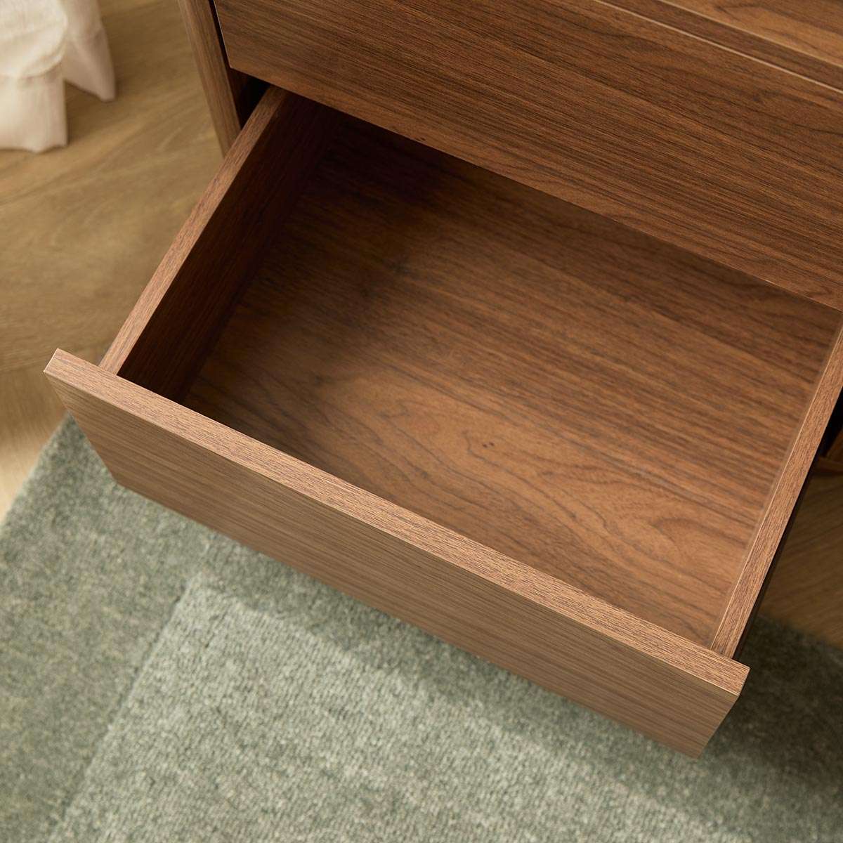 Ziggy Bedside Table - Walnut - Image 3