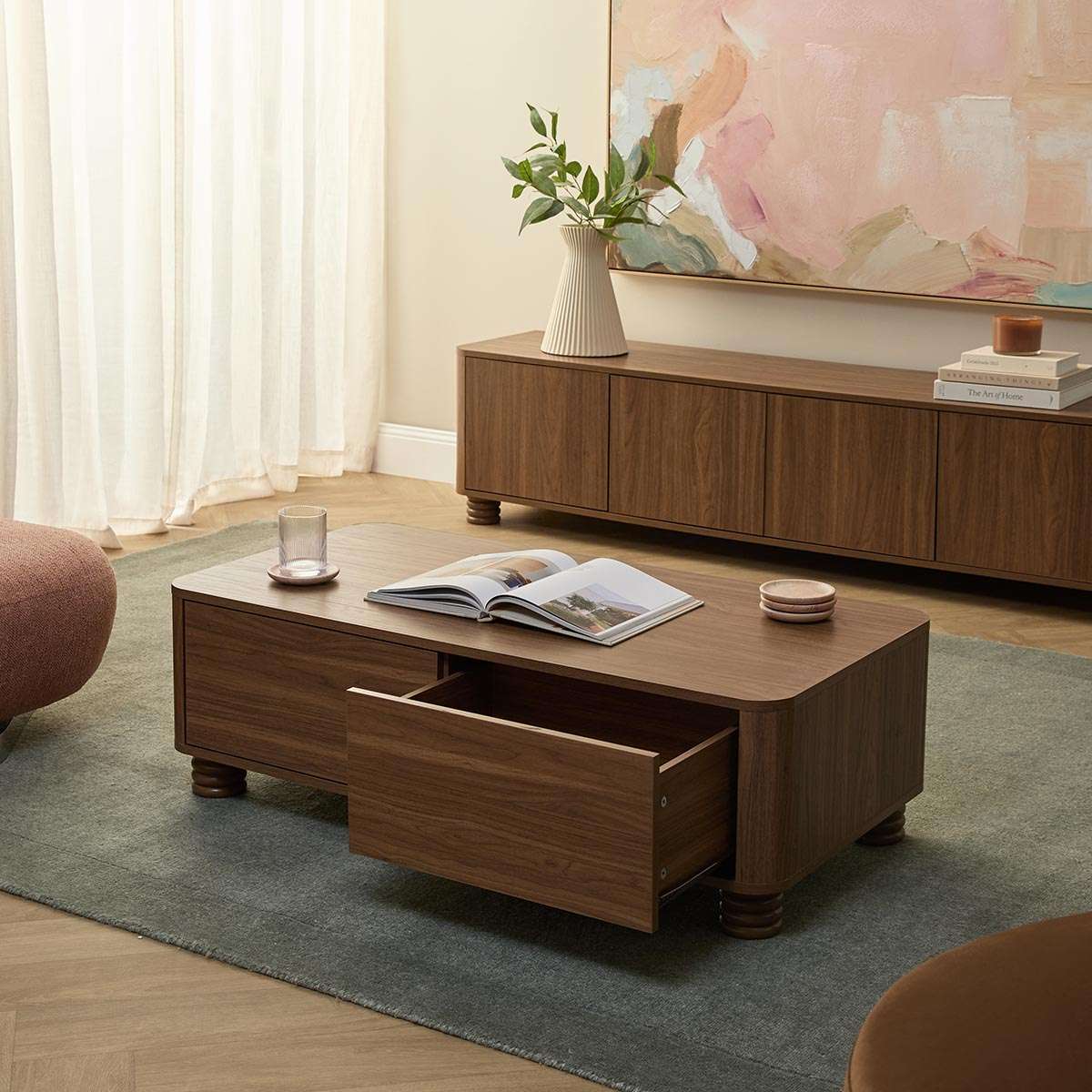 Ziggy Coffee Table - Walnut - Image 3